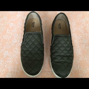 Black loafers